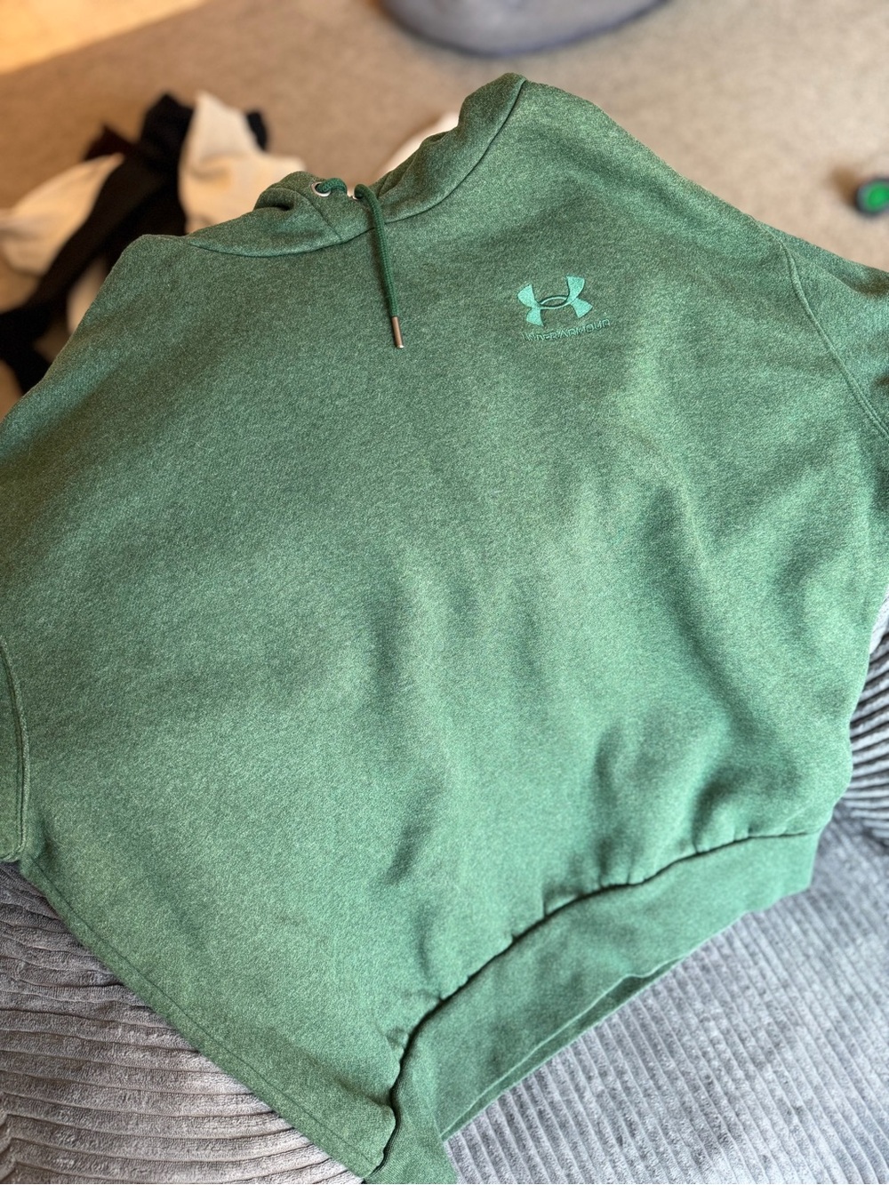 Under Armour Women's Forest Green Fleece Hoodie
